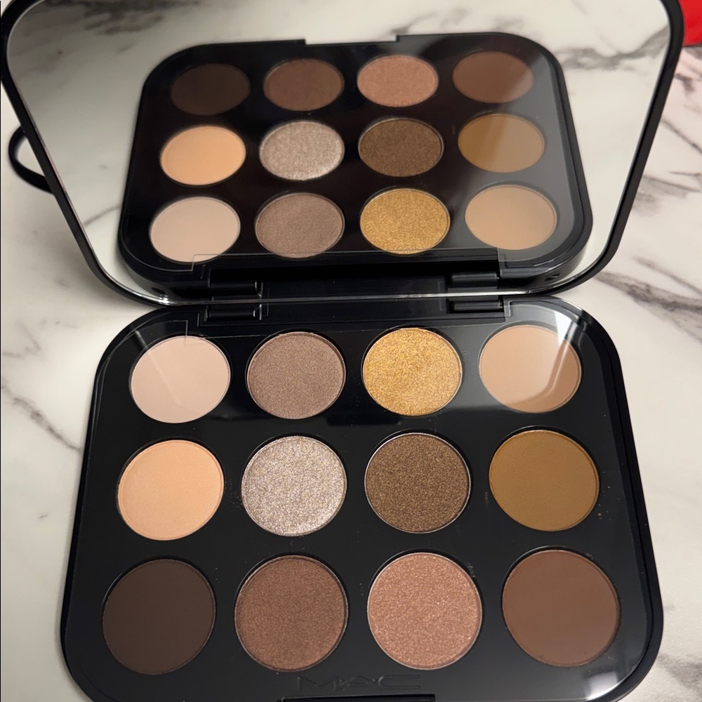 NWT MAC Cosmetics Connect In Colour Eyeshadow Palette - Rose Gold & Nude Tones - Picture 2 of 6